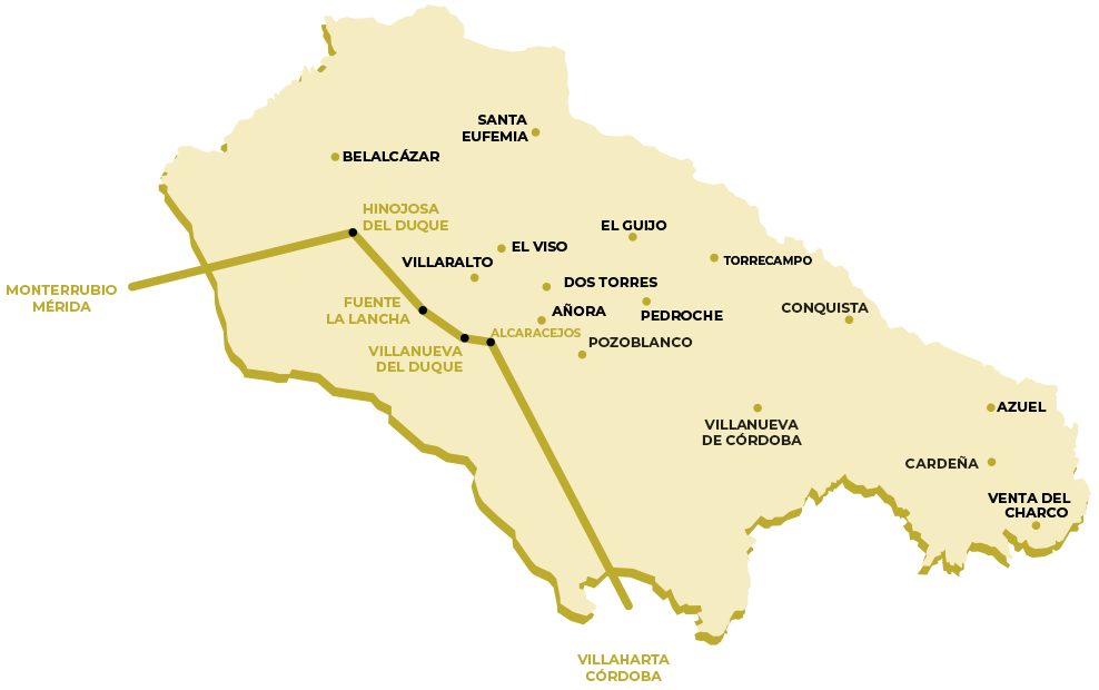 Ruta del Camino Mozárabe a Santiago de Compostela