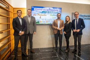 La Mancomunidad y la Diputación Provincial presentan el acuerdo para el desarrollo del programa de apoyo al turismo y las pernoctaciones ‘Dormir en Los Pedroches’