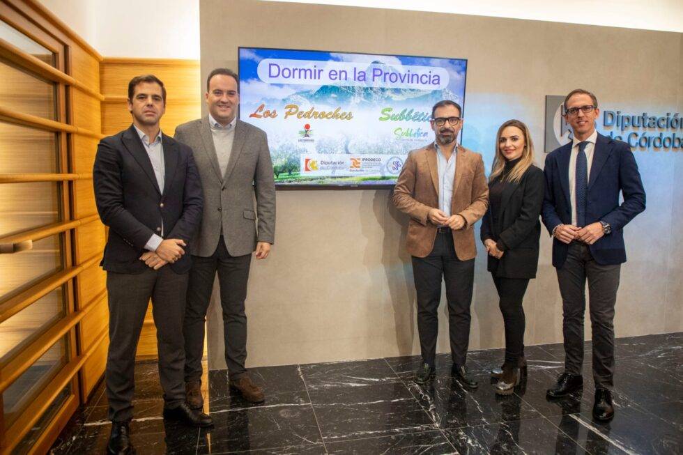 La Mancomunidad y la Diputación Provincial presentan el acuerdo para el desarrollo del programa de apoyo al turismo y las pernoctaciones ‘Dormir en Los Pedroches’